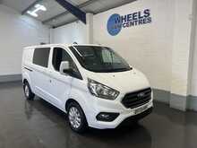 Ford Transit Custom 2.0 320 EcoBlue Limited Crew Van Double Cab 5dr Diesel Manual L2 H1 Euro 6 (s/s) (130 ps) - U2767