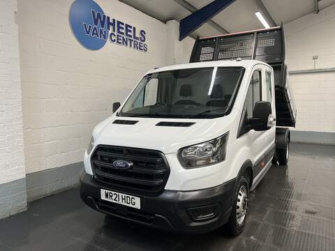 Ford Transit 2.0 350 EcoBlue Leader Tipper Double Cab 4dr Diesel Manual RWD L3 Euro 6 (s/s) (130 ps) 2.0 4dr Tipper Manual Diesel