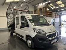 Peugeot Boxer BlueHDi 335 Built for Business 2.2 4dr Tipper Manual Diesel - U3035