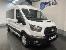 Ford Transit 2.0 410 EcoBlue Trend Minibus Double Cab 5dr Diesel Auto RWD L3 H2 Euro 6 (s/s) (15 Seat) (165 ps) - U3036