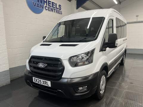Ford Transit 2.0 460 EcoBlue Leader Minibus Double Cab 5dr Diesel Manual RWD L4 H3 Euro 6 (s/s) (17 Seat, DRW) (130 ps)