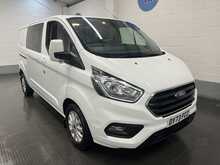 Ford Transit Custom 2.0 320 EcoBlue Limited Crew Van Double Cab 5dr Diesel Manual L2 H1 Euro 6 (s/s) (130 ps) - U3053