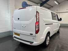 Ford Transit Custom 2.0 320 EcoBlue Limited Crew Van Double Cab 5dr Diesel Manual L2 H1 Euro 6 (s/s) (130 ps) - U3056