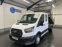 Ford Transit 2.0 350 EcoBlue HD Leader Double Cab Tipper 4dr Diesel Manual RWD L4 Euro 6 (s/s) (130 ps) - U3082
