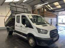 Ford Transit 2.0 350 EcoBlue HD Leader Double Cab Tipper 4dr Diesel Manual RWD L4 Euro 6 (s/s) (130 ps) - U3082