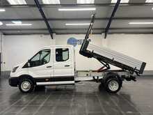 Ford Transit 2.0 350 EcoBlue HD Leader Double Cab Tipper 4dr Diesel Manual RWD L4 Euro 6 (s/s) (130 ps) 2.0 4dr - U3082