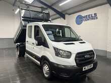 Ford Transit 2.0 350 EcoBlue HD Leader Double Cab Tipper 4dr Diesel Manual RWD L4 Euro 6 (s/s) (130 ps) 2.0 4dr - U3082
