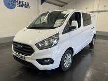 Ford Transit Custom 2.0 320 EcoBlue Limited Crew Van Double Cab 5dr Diesel Manual L2 H1 Euro 6 (s/s) (130 ps) - U3092