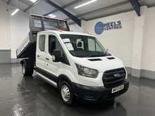 Ford Transit 2.0 350 EcoBlue Leader Double Cab Tipper 4dr Diesel Manual RWD L3 Euro 6 (s/s) (130 ps) - U3127
