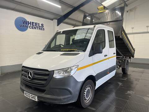 Mercedes-Benz Sprinter 2.1 314 CDI Crew Cab Tipper 4dr Diesel Manual RWD L3 Euro 6 (s/s) (143 ps) 2.1 2dr Tipper Manual Diesel