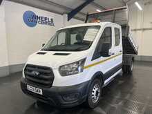 Ford Transit 2.0 350 EcoBlue Leader Double Cab Tipper 4dr Diesel Manual RWD L3 Euro 6 (s/s) (130 ps) 2.0 4dr - U3137