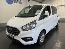 Ford Transit Custom 2.0 320 EcoBlue Limited Crew Van Double Cab 5dr Diesel Manual L2 H1 Euro 6 (s/s) (130 ps) - U3138