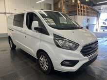 Ford Transit Custom 2.0 320 EcoBlue Limited Crew Van Double Cab 5dr Diesel Manual L2 H1 Euro 6 (s/s) (130 ps) - U3138