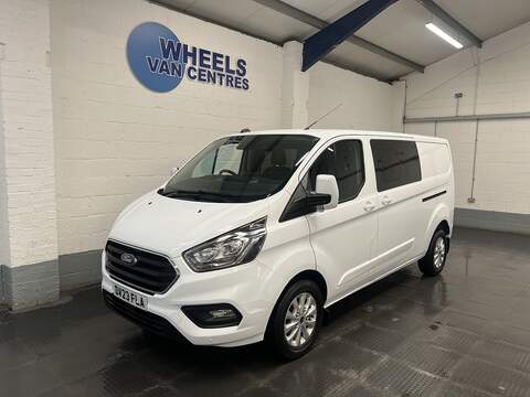 Ford Transit Custom 2.0 320 EcoBlue Crew Van Double Cab 5dr Diesel Manual L1 H1 Euro 6 (6 Seat) (105 ps)