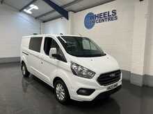 Ford Transit Custom 2.0 300 EcoBlue Limited Crew Van Double Cab 5dr Diesel Manual L2 H1 Euro 6 (s/s) (130 ps) - U3153