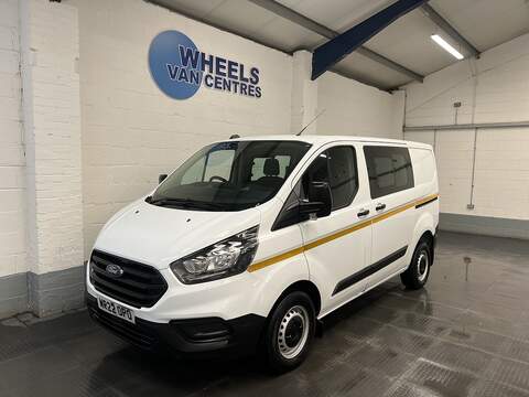 Ford Transit Custom 2.0 350 EcoBlue Trend Crew Van Double Cab 5dr Diesel Manual L3 H2 Euro 6 (s/s) (130 ps)