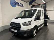 Ford Transit 2.0 350 EcoBlue Leader Tipper Double Cab 4dr Diesel Manual RWD L3 Euro 6 (s/s) (130 ps) 2.0 4dr - U3202