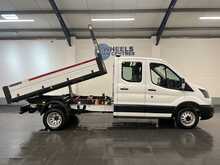 Ford Transit 2.0 350 EcoBlue Leader Tipper Double Cab 4dr Diesel Manual RWD L3 Euro 6 (s/s) (130 ps) 2.0 4dr - U3202