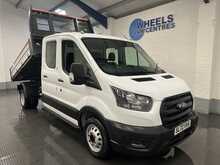 Ford Transit 2.0 350 EcoBlue Leader Tipper Double Cab 4dr Diesel Manual RWD L3 Euro 6 (s/s) (130 ps) 2.0 4dr - U3202