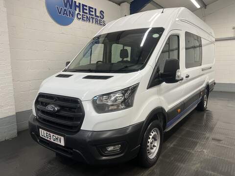 Ford Transit 2.0 350 EcoBlue Trend Crew Van Double Cab 5dr Diesel Manual L3 H2 Euro 6 (s/s) (130 ps)