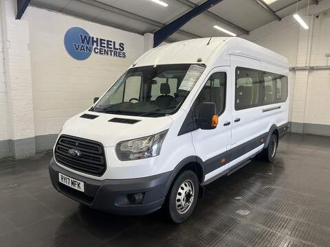 Ford Transit 2.0 460 EcoBlue Leader Minibus Double Cab 5dr Diesel Manual RWD L4 H3 Euro 6 (s/s) (17 Seat, DRW) (130 ps)