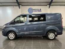 Ford Transit Custom 2.0 320 EcoBlue Limited Crew Van Double Cab 5dr Diesel Manual L1 H1 Euro 6 (s/s) (130 ps) - U3576