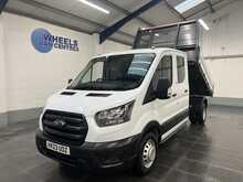 Ford Transit 2.0 350 EcoBlue Leader Tipper Double Cab 4dr Diesel Manual RWD L3 Euro 6 (s/s) (130 ps) - U3694