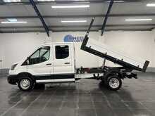 Ford Transit 2.0 350 EcoBlue Leader Tipper Double Cab 4dr Diesel Manual RWD L3 Euro 6 (s/s) (130 ps) - U3694