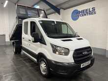 Ford Transit 2.0 350 EcoBlue Leader Tipper Double Cab 4dr Diesel Manual RWD L3 Euro 6 (s/s) (130 ps) - U3694