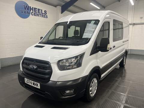Ford Transit 2.0 350 EcoBlue Trend Crew Van Double Cab 5dr Diesel Manual L3 H2 Euro 6 (s/s) (130 ps)