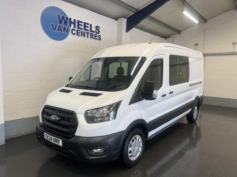 Ford Transit 2.0 350 EcoBlue Trend Crew Van Double Cab 5dr Diesel Manual L3 H2 Euro 6 (s/s) (130 ps)