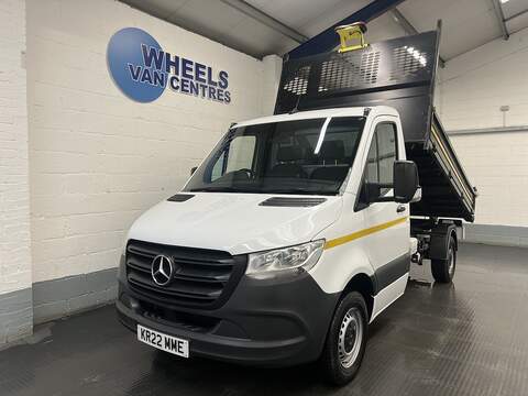 Mercedes-Benz Sprinter 2.1 314 CDI Double cab tipper 2dr Diesel Manual RWD L3 Euro 6 (s/s) (143 ps) 2.1 2dr Tipper Manual Diesel