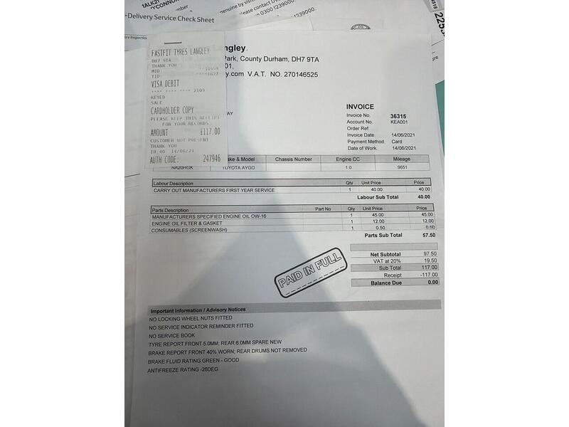 Toyota AYGO 1.0 VVT-i x-play Euro 6 5dr - U196