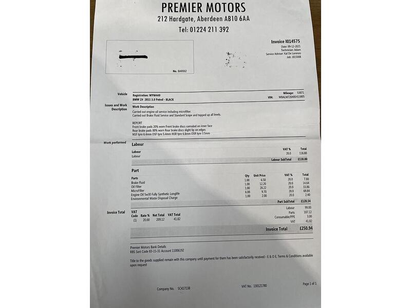 BMW Z4 3.0 35i M Sport DCT sDrive Euro 5 2dr - U372