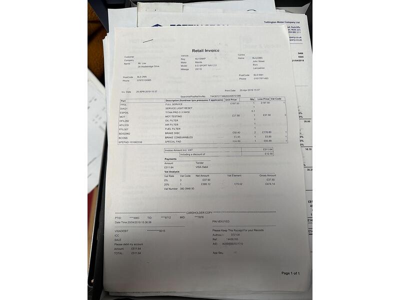 Mazda Mazda6 2.2 SKYACTIV-D Sport Nav Auto Euro 6 (s/s) 4dr - U56