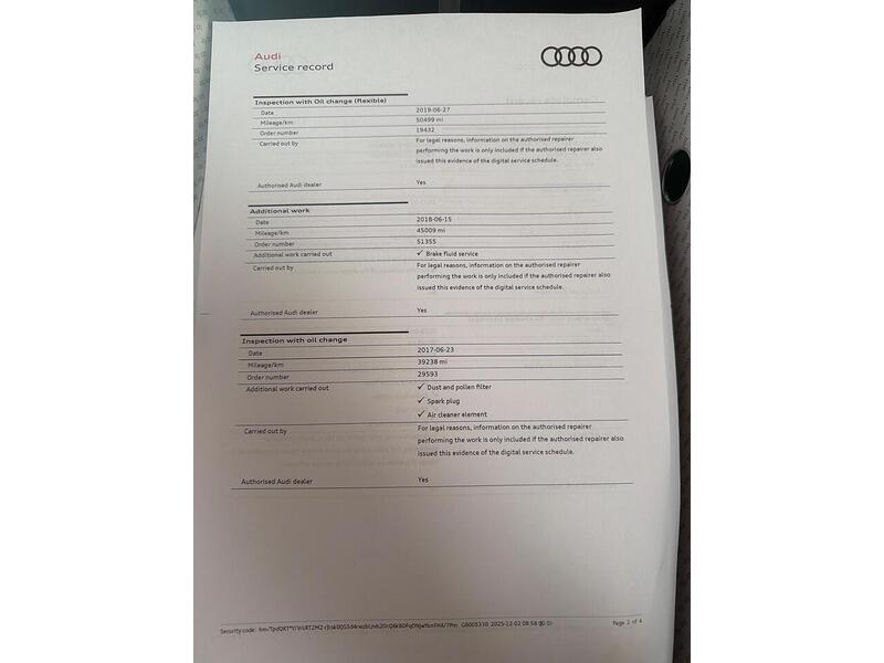 Audi A3 1.4 TFSI CoD S line Sportback 5dr Petrol Manual Euro 6 (s/s) (140 ps) - U7