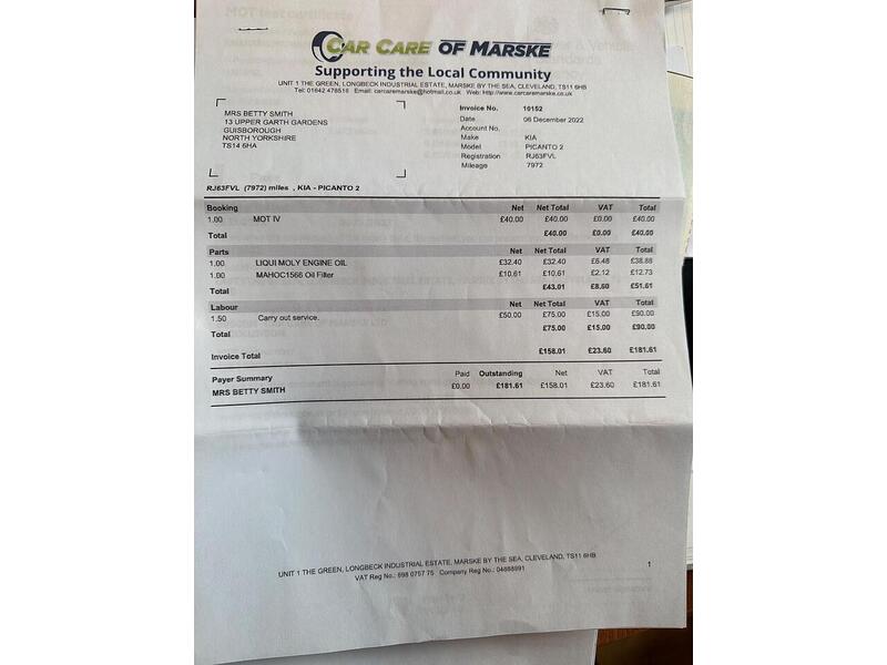 Kia Picanto 1.25 2 Auto Euro 5 5dr - U85