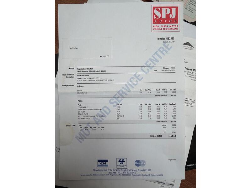 Skoda Roomster 1.2 TSI SE Action MPV 5dr Petrol Manual Euro 5 (86 ps) - U94