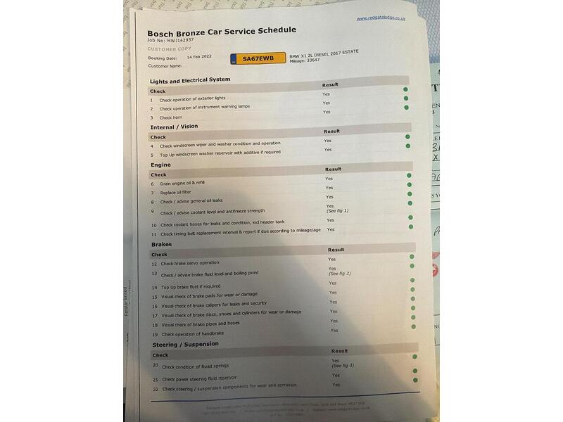 BMW X1 2.0 18d SE Auto sDrive Euro 6 (s/s) 5dr - U97