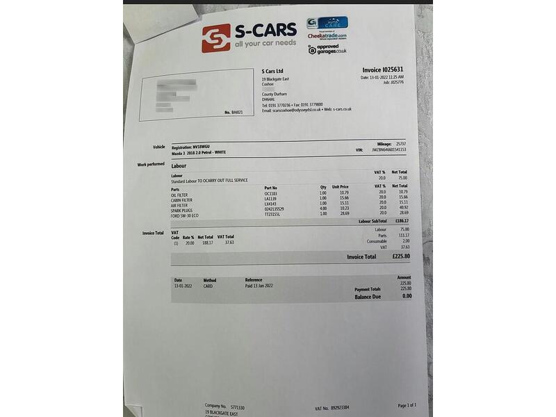 Mazda Mazda3 2.0 SKYACTIV-G SE-L Nav Euro 6 (s/s) 5dr - U98