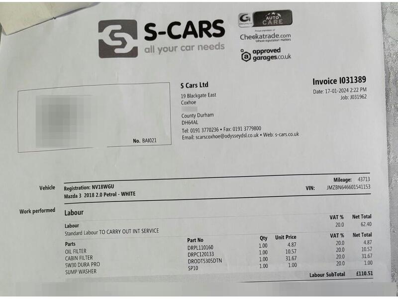 Mazda Mazda3 2.0 SKYACTIV-G SE-L Nav Euro 6 (s/s) 5dr - U98