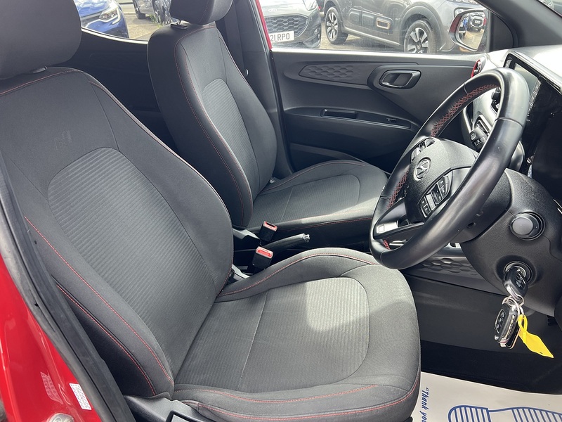 Hyundai i10 1.0 T-GDi N Line Hatchback 5dr Petrol Manual Euro 6 (s/s) (100 ps) - U1651506