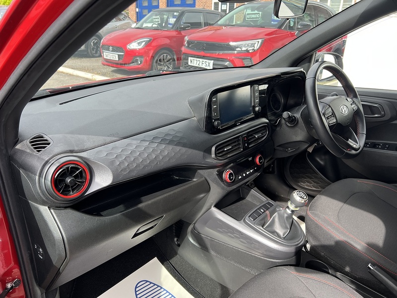 Hyundai i10 1.0 T-GDi N Line Hatchback 5dr Petrol Manual Euro 6 (s/s) (100 ps) - U1651506