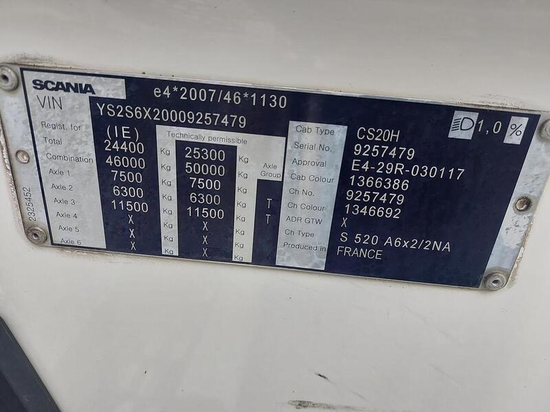 Scania S Series S520 A 6X2 - U1665