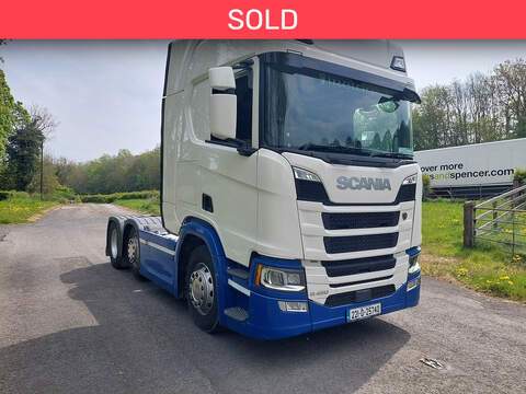 Scania R Series S580 A 6X2/2 16.4 Tractor Unit Midlift Automatic Diesel