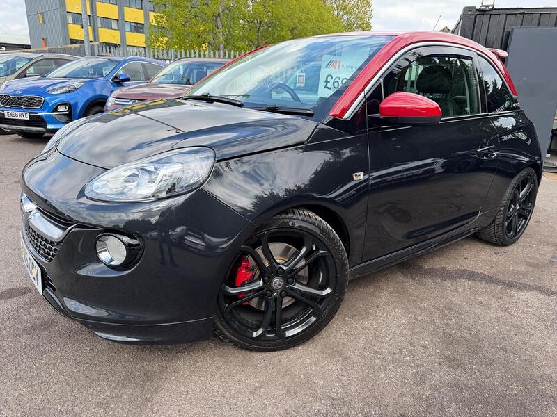 Vauxhall ADAM 1.4i Turbo S Hatchback 3dr Petrol Manual Euro 6 (s/s) (150 ps) - U187