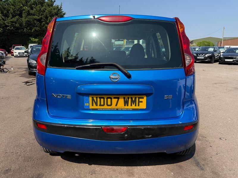 Nissan Note 1.6 16v SE Hatchback 5dr Petrol Automatic (166 g/km, 109 bhp) - U238