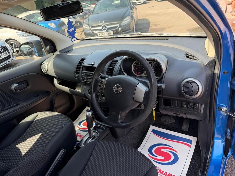 Nissan Note 1.6 16v SE Hatchback 5dr Petrol Automatic (166 g/km, 109 bhp) - U238