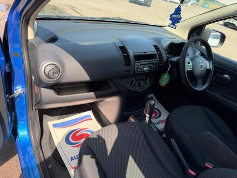 Nissan Note 1.6 16v SE Hatchback 5dr Petrol Automatic (166 g/km, 109 bhp) - U238