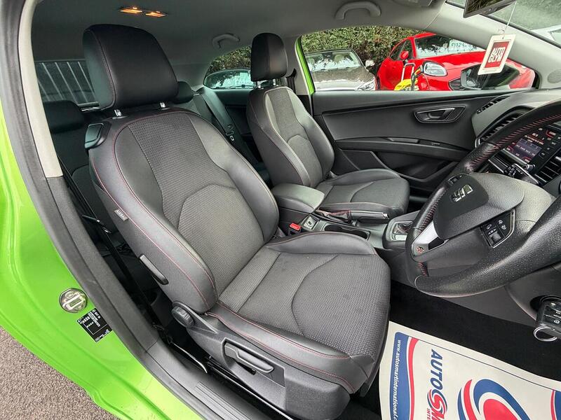 SEAT Leon 2.0 TDI CR FR Sport Coupe DSG Euro 5 (s/s) 3dr - U76